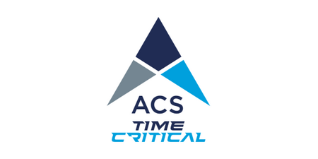 ACS, Air Charter Services Time Critical logo.