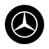 Mercedes-Benz logo.