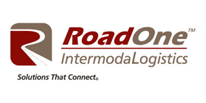 RoadOne IntermodaLogistics logo.