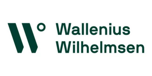 Wallenius Wilhelmsen Green logo.