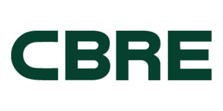 CBRE company logo.