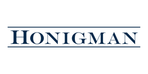 Honigman LLP logo.